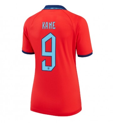 Lacne Ženy Futbalové dres Anglicko Harry Kane #9 MS 2022 Krátky Rukáv - Preč
